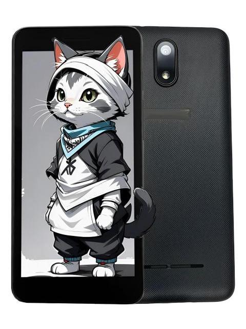 CELULAR ECONOMICO ANS P550 16GB - 2GB RAM NUEVO BLACK NEGRO