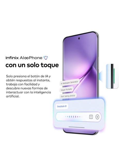CELULAR INFINIX HOT 60 PRO+ AI PHONE CORAL DUAL SIM 16GB RAM 256GB ROM PANTALLA CURVA 3D AMOLED 15K 144HZ BATERIA 5160 MAH CARGA RAPIDA 45 W CAMARA SONY 50 MP DISEñO MODERNO NFCMTK G200 6NM - Image 7