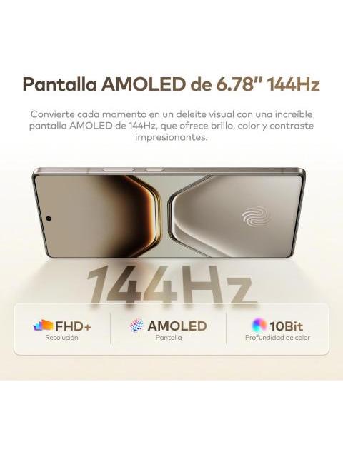 CELULAR INFINIX NOTE 50 PRO AI PHONE SOMBRA NEGRO 256GB ROM 8+8GB RAM BIO-ACTIVE HALO AI 90W CARGA SUPERRAPIDA AMOLED 144HZ 30W INALAMBRICA 6.78 - Image 7