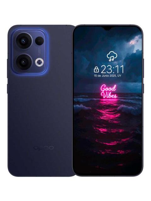 CELULAR OPPO RENO13 5G 12GB RAM 512GB ALMACENAMIENTO INTERNO AZUL LUMINOSO FOTOGRAFIA ACUATICA