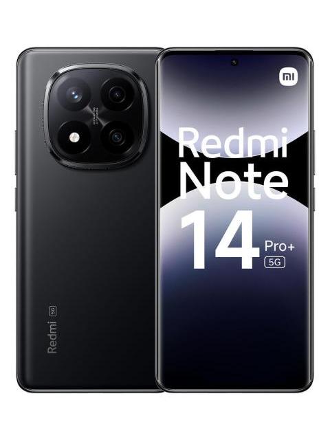 CELULAR XIAOMI REDMI NOTE 14 PRO PLUS 5G NEGRO 256GB 8RAM 200MPX