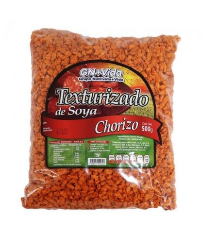 CEREAL SOYA TEXTURIZADO DE CHORIZO 500GR GN+VIDA