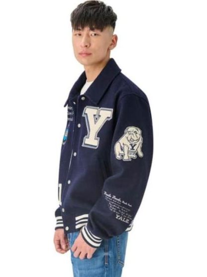 CHAMARRA BOMBER YALE AZUL YALE UNIVERSITY - Image 5