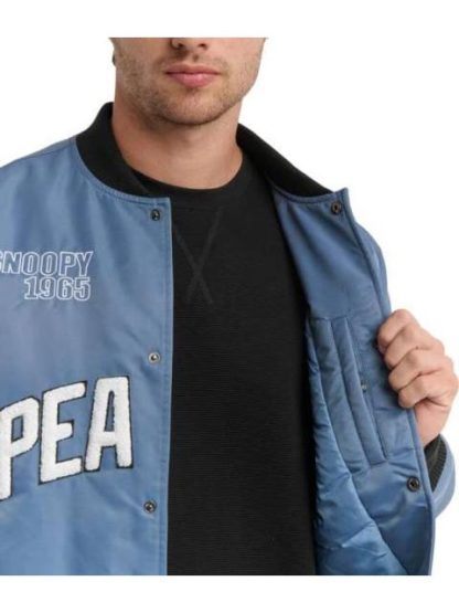 CHAMARRA BOMBER PEANUTS AZUL PEANUTS - Image 5