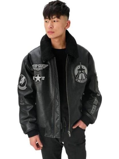 CHAMARRA TOP GUN NEGRO TOP GUN - Image 2