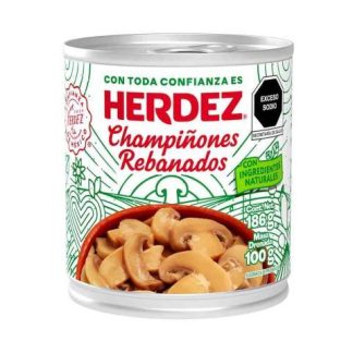 CHAMPIÑONES HERDEZ REBANADOS 186 G