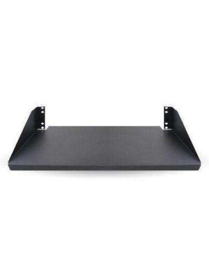 CHAROLA PARA RACK BROBOTIX NEGRO 2U 20 KG EMPATABLE ACERO 830731