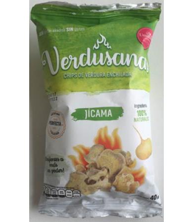 CHIPS DE JICAMA ENCHILADA 40 G VERDUSANAS