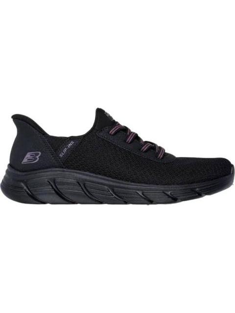 CHOCLO TENIS CASUAL URBANO ZAP BOBS NEGRO SKECHERS1