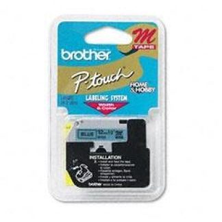 CINTA BROTHER M531 NEGRO SOBRE AZUL 12MM X 8M