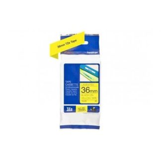 CINTA BROTHER TZE-661 NEGRO SOBRE AMARILLO 36MM X 8M