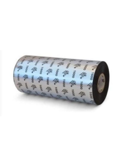 CINTA ZEBRA RIBBON CON CERA NEGRO 15.6CM X 450M 1 ROLLO