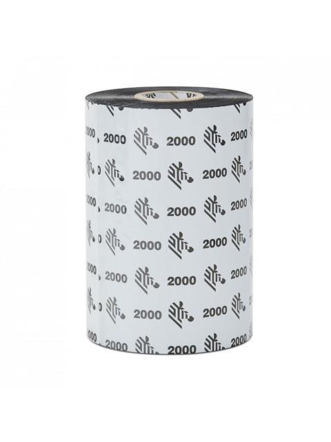 CINTA ZEBRA RIBBON CON CERA ZIPSHIP 2000 102MM X 450M