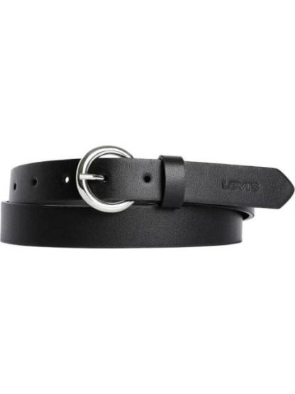 CINTURON DELGADO NEGRO LEVIS STRAUSS