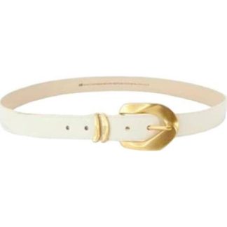 CINTURON LISO MARFIL HOLLY LAND