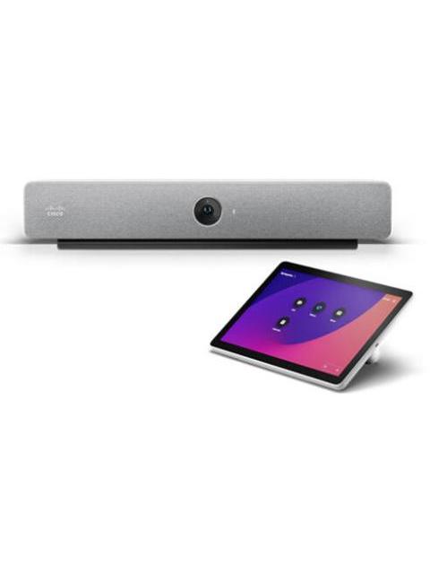 CISCO SISTEMA DE VIDEOCONFERENCIA ROOM BAR CON MICROFONO-CODEC-CAMARA-PANTALLA TACTIL 4K ULTRA HD 2X RJ-45 3X HDMI 1X USB