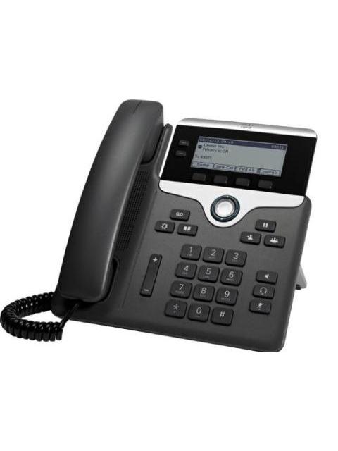 CISCO TELEFONO IP 7811 CON PANTALLA 3.28 7811 ALTAVOZ 1 LINEA POE NEGRO-PLATA - ¡REQUIERE LICENCIA CONSULTA CON SERVICIO AL CLIENTE!