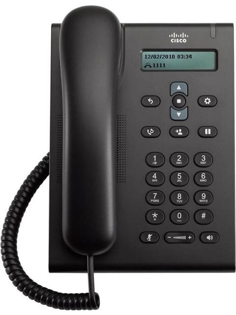 CISCO TELEFONO SIP 3905 2X RJ-45 ALTAVOZ CHOCOLATE - ¡REQUIERE LICENCIA CONSULTA CON SERVICIO AL CLIENTE!