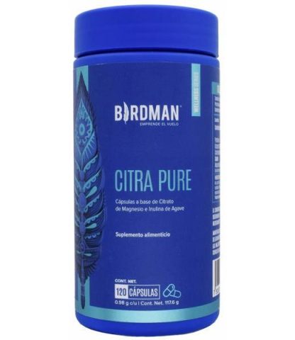 CITRATO DE MAGNESIO 120 CAP BIRDMAN