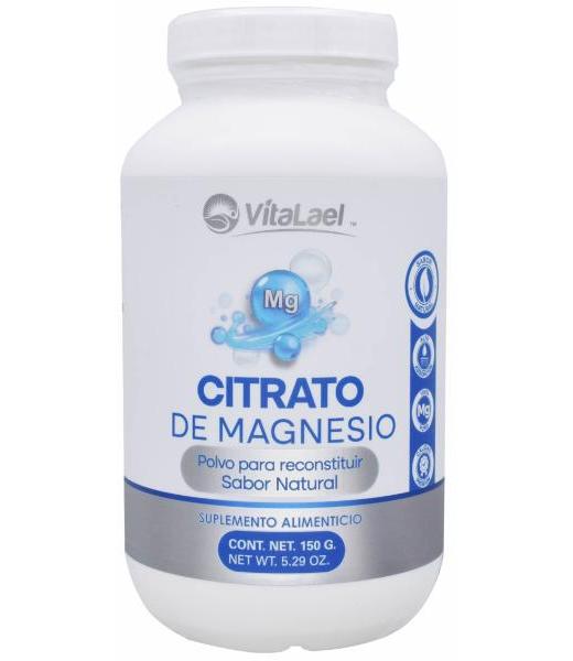 CITRATO DE MAGNESIO NATURAL 150 G VITALAEL