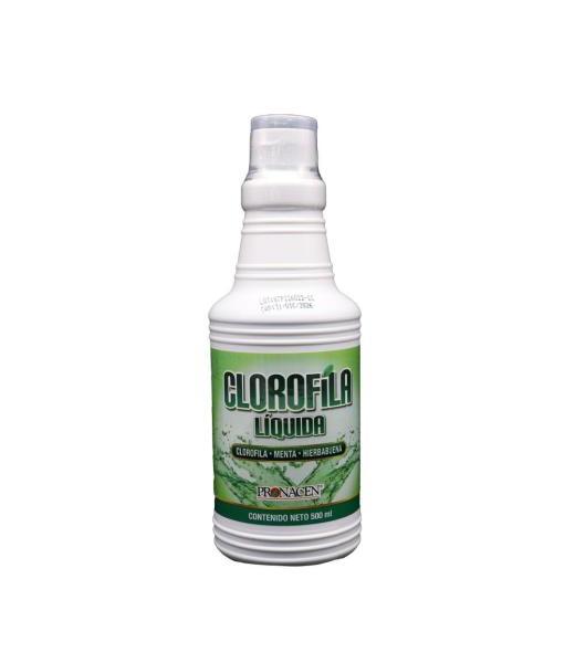 CLOROFILA LIQUIDA C 500ML CLORIFILA-MENTA-HIERBABUENA PRONACEN