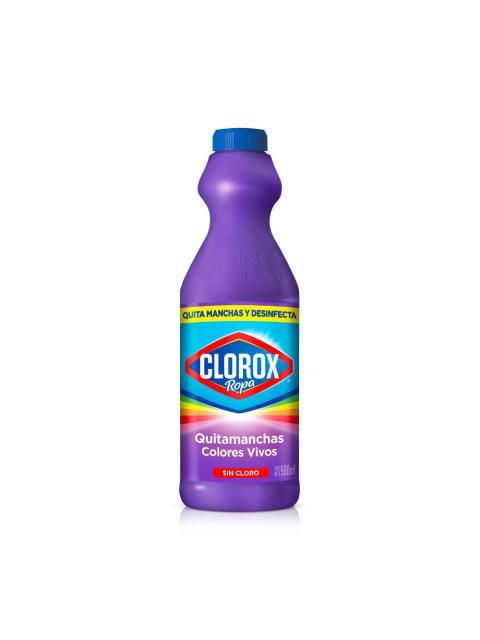 CLOROX QUITA MANCHAS DETERGENTE PARA ROPA DE COLOR 500ML