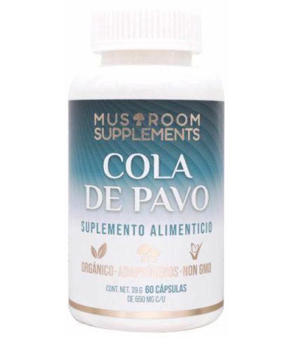 COLA DE PAVO 60 CAP MUSROOM