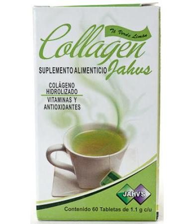 COLAGENO COLLAGEN TE VERDE-LIMON 60 TAB NATURAL JAHVS