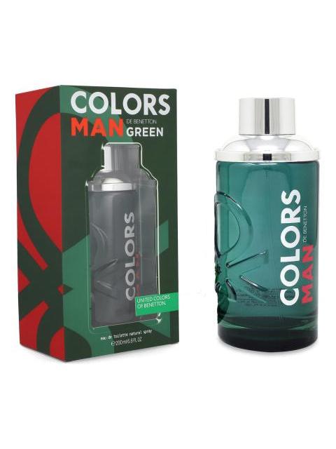 COLORS GREEN BENETTON 200 ML EDT SPRAY - HOMBRE