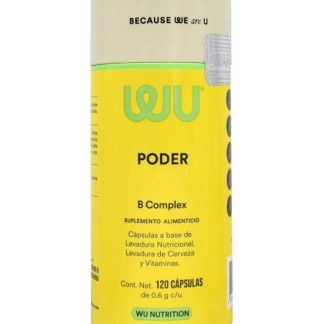 COMPLEJO B 120 CAP WU NUTRITION