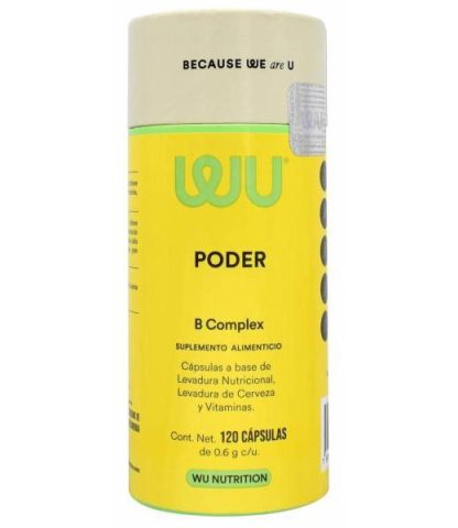 COMPLEJO B 120 CAP WU NUTRITION