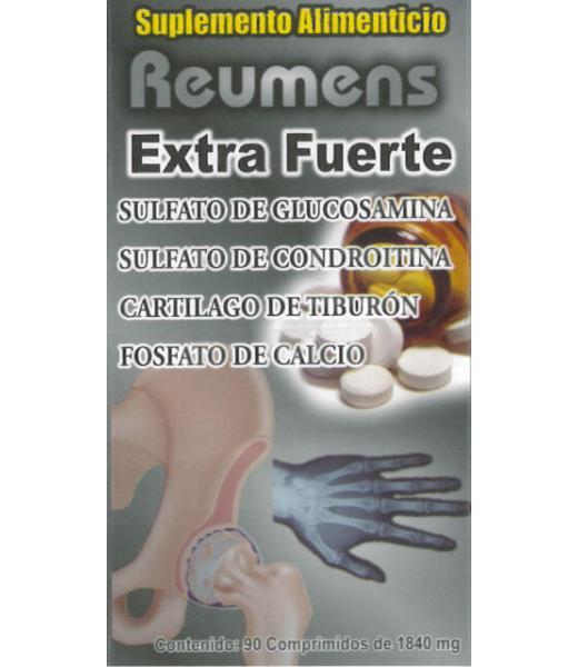 GRAGEAS R-UMENS EXTRA FUERTE C 90 1200 MG GLUCOSAMINA CONDROITINA LA PROVEEDORA DE LA SALUD