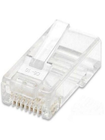 INTELLINET BOTE PARA PLUG RJ-45 CAT5E UTP SOLIDO TRANSPARENTE 100 PIEZAS - Image 2