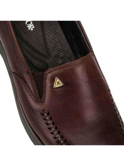 MOCASIN DE PIEL CAFE CALZADO PAZSTOR - Image 4