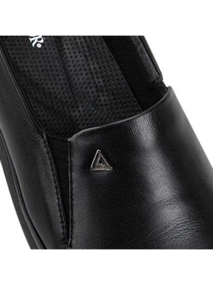 MOCASIN DE PIEL NEGRO CALZADO PAZSTOR - Image 4