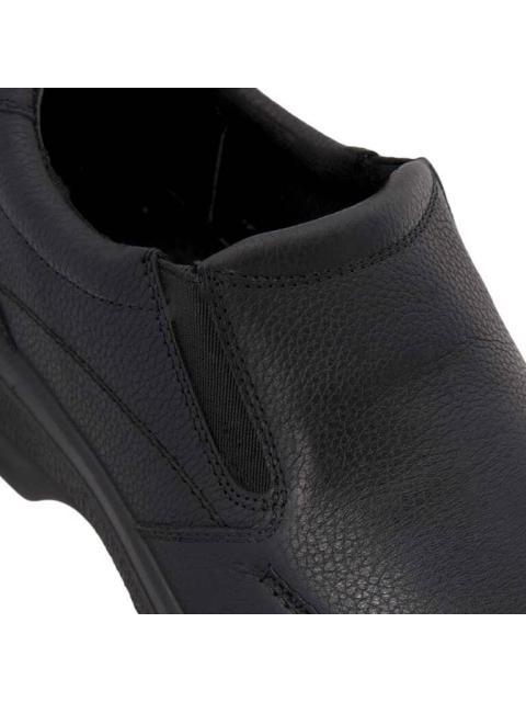 MOCASIN DE PIEL CON ELASTICO NEGRO FLEXI - Image 4