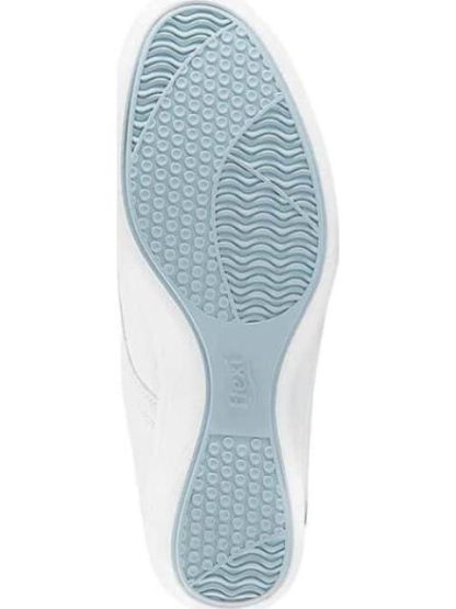 ZAPATO DE SERVICIO DE PIEL BLANCO FLEXI - Image 9