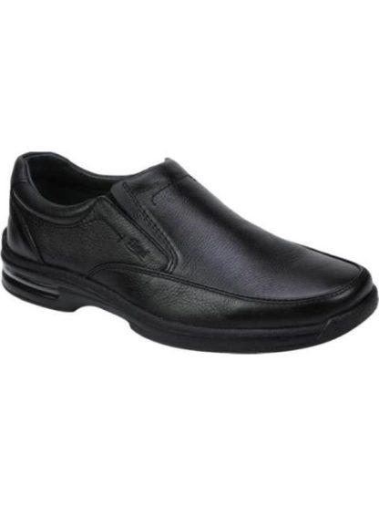 MOCASIN DE PIEL CON BURBUJA DE AIRE NEGRO FLEXI - Image 2