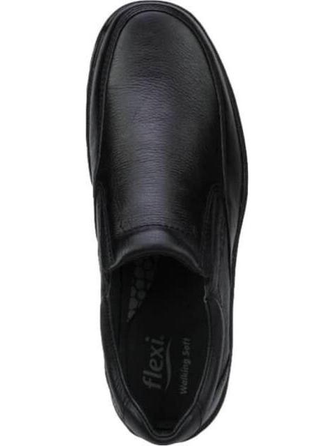 MOCASIN DE PIEL CON BURBUJA DE AIRE NEGRO FLEXI - Image 5