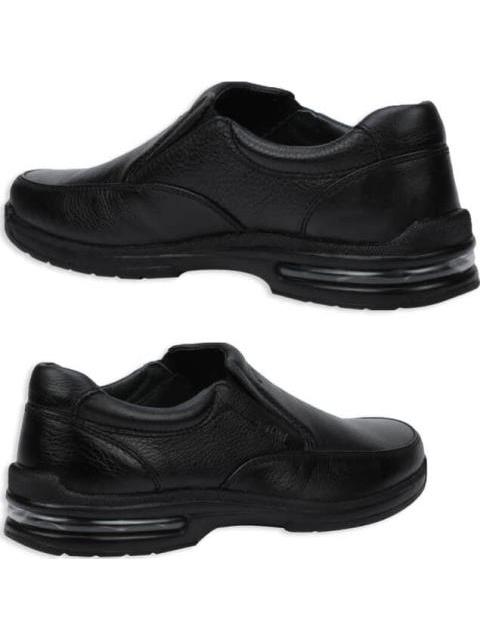 MOCASIN DE PIEL CON BURBUJA DE AIRE NEGRO FLEXI - Image 7