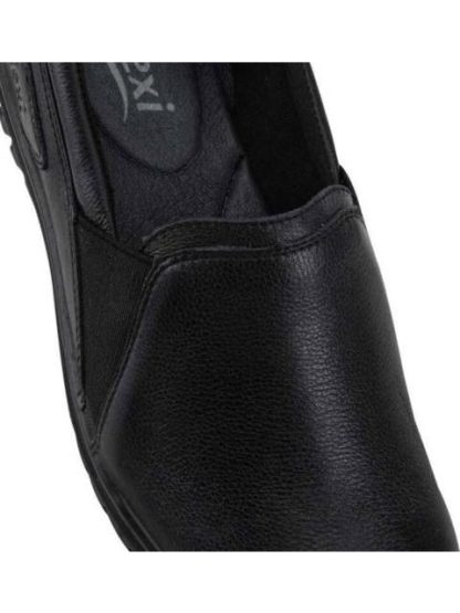 MOCASIN DE PIEL NEGRO FLEXI - Image 4