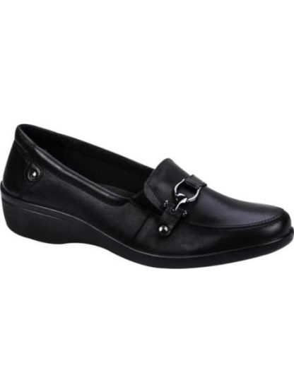 MOCASIN DE PIEL NEGRO FLEXI - Image 2