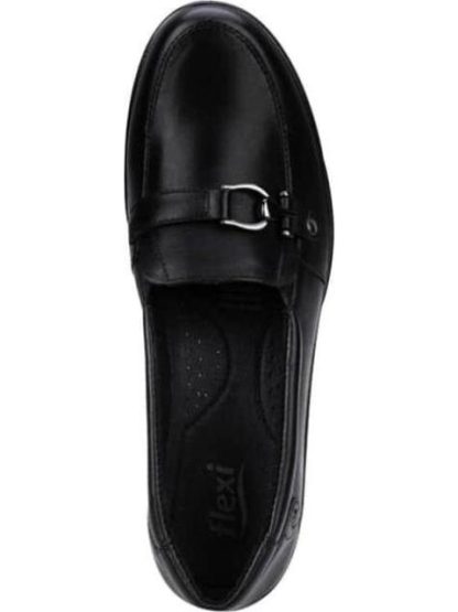 MOCASIN DE PIEL NEGRO FLEXI - Image 5
