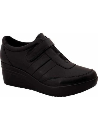 BOTIN DE PIEL NEGRO MANET - Image 2