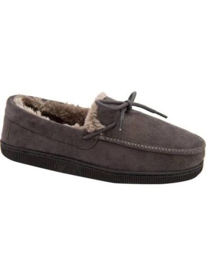 PANTUFLA CERRADA PELUCHE GRIS NEBEL WALK - Image 2