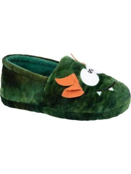 PANTUFLA CERRADA MONSTRUO VERDE SCHATZ KIDS - Image 2