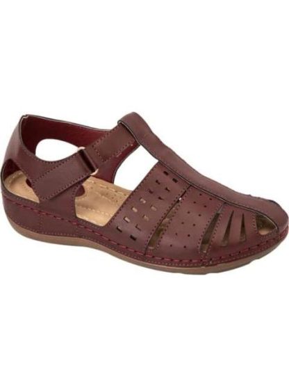 SANDALIA CONFORT VINO SHOSH - Image 2