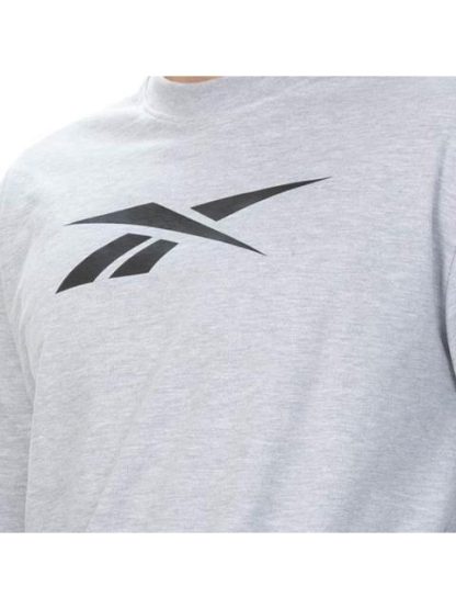 CONJUNTO 2 PIEZAS SET CREW SHORT BIG VECTOR GRIS REEBOK - Image 2
