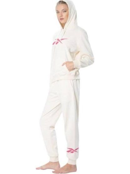 CONJUNTO 2 PIEZAS SET HOODIE JOGGER BIG VECTOR CREMA REEBOK - Image 4