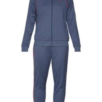CONJUNTO 2 PIEZAS UA RIVAL TRICOT TRACKSUIT HD GRIS UNDER ARMOUR MEXICO